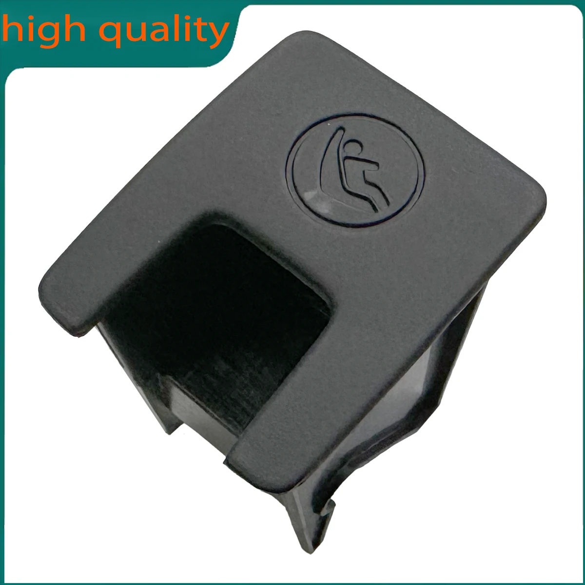 For Skoda Karoq VW T ROC T Cross Taos Taigo Virtus 2019-2022 57D887187A 1x Rear Seat Child Safety ISOFIX Cover Cap