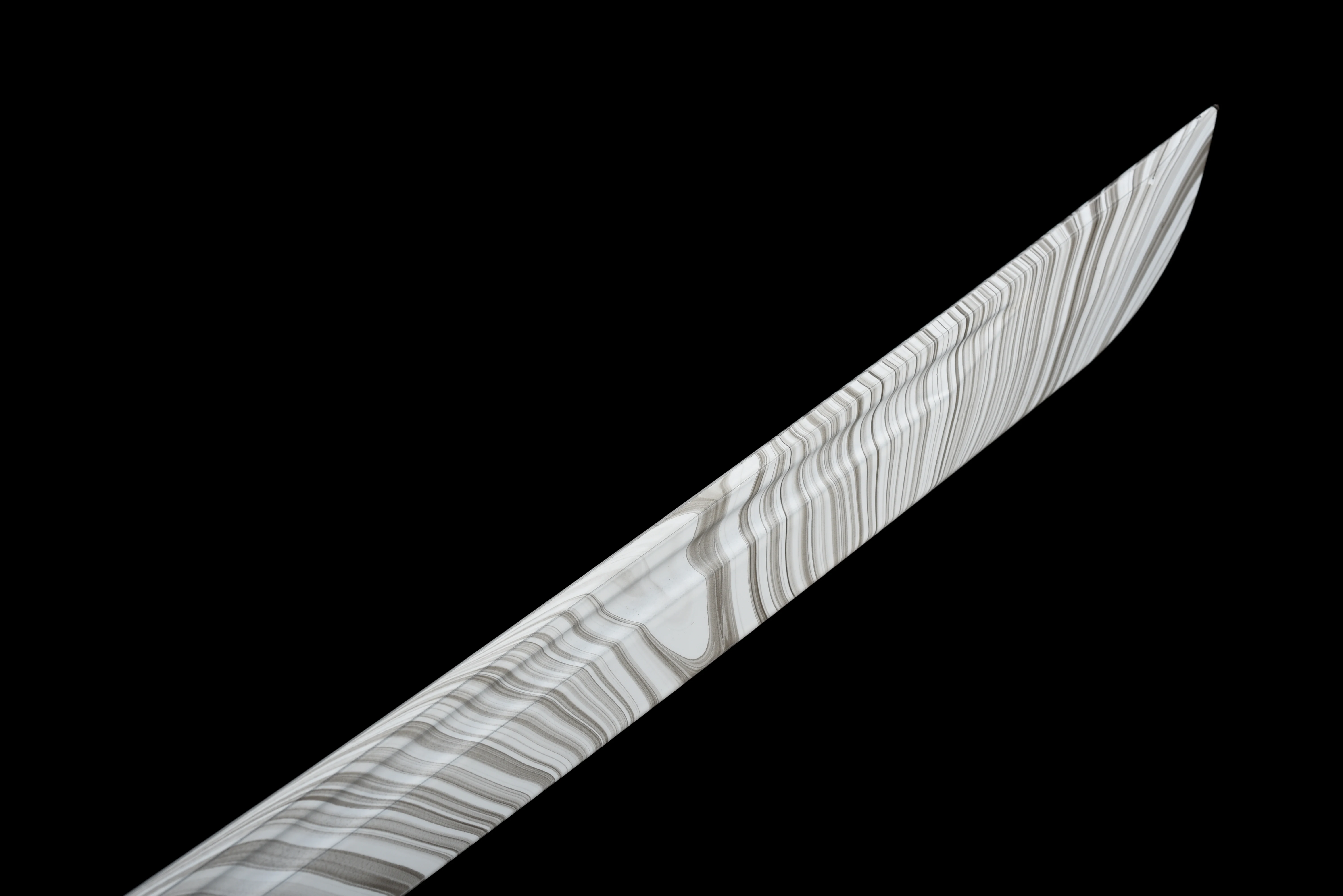 Plastic wooden sword, Japanese samurai sword, full tang training sword, handcrafted Japanese ninja samurai sword, elastic katana