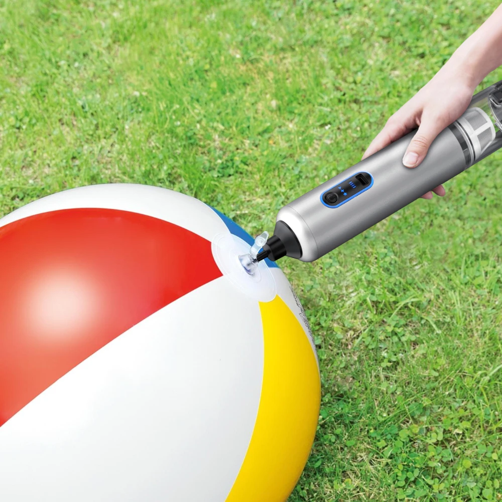 Aspirapolvere ricaricabile a tre velocità, aspirapolvere multifunzionale ad alta tensione da 7500 mAh per auto e uso domestico