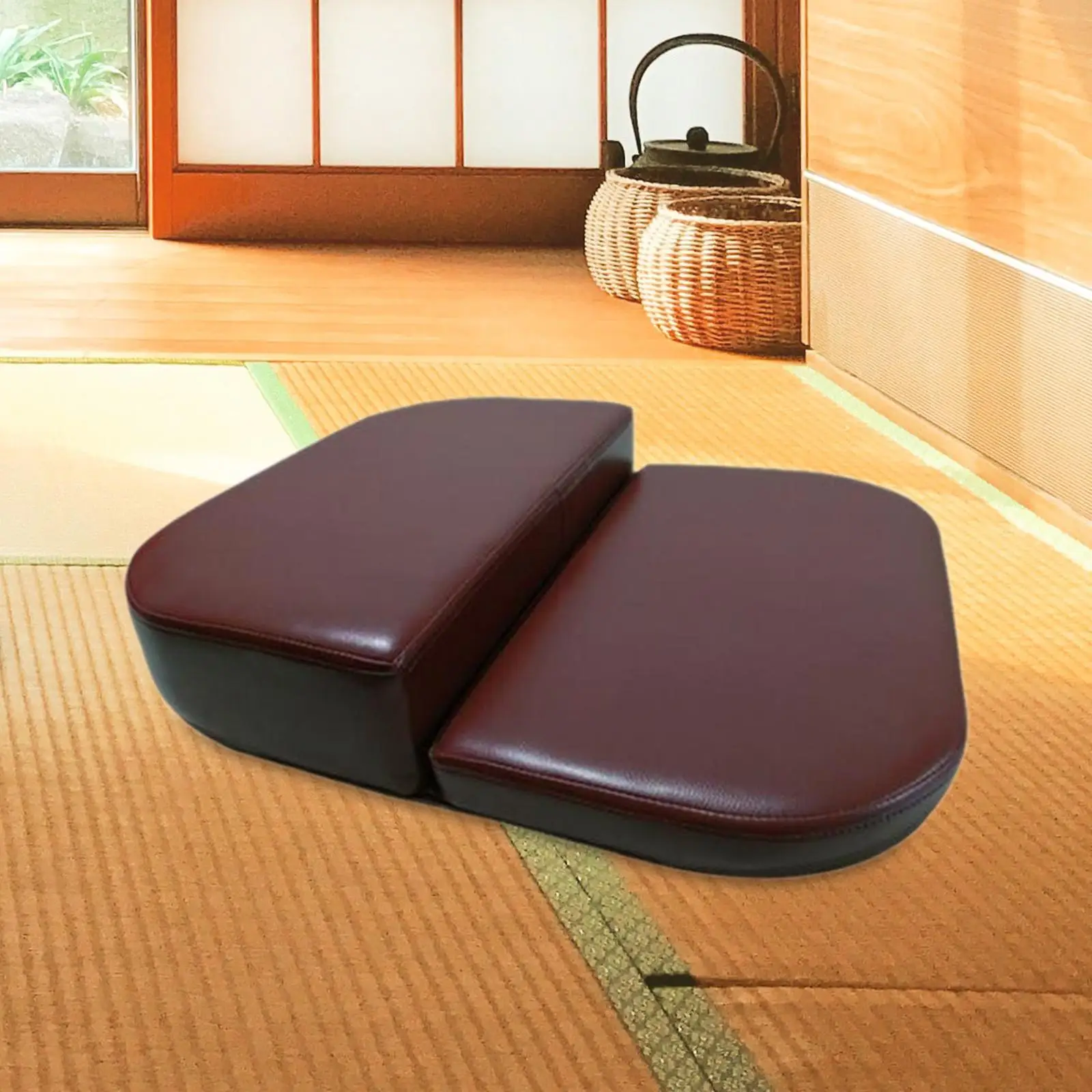 

Folding Meditation Bench Kneeling Stool Adults Women Non Slip Praying Prayer Kneeler Prayer Bench for Office Living Room Yoga