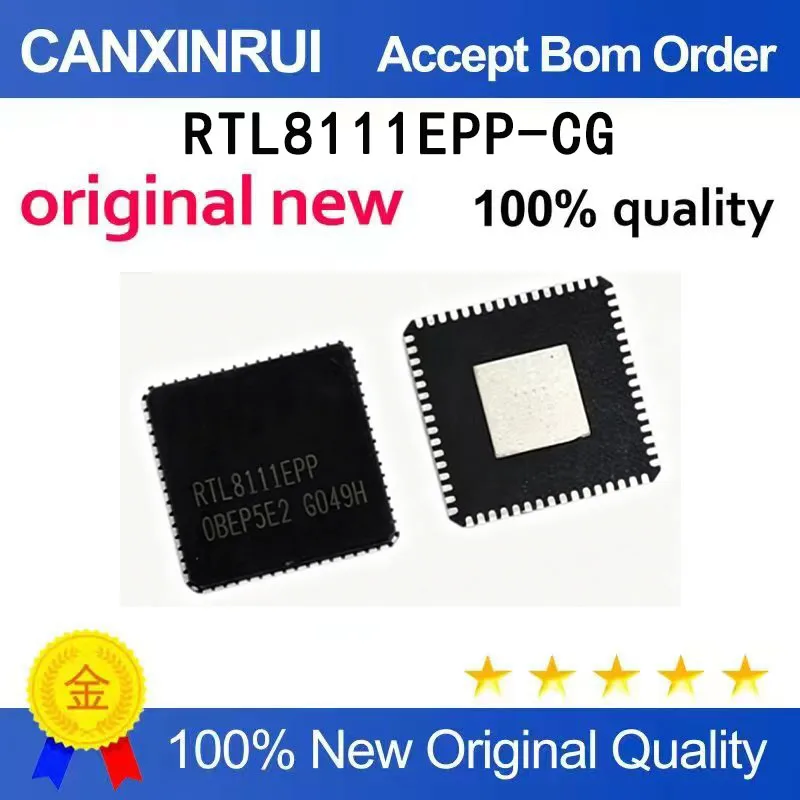 

（5-100 pieces）RTL8111EPP-CG silk screen RTL8111EPP QFN-48 spot chip IC