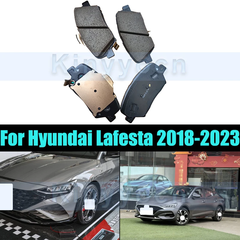 

4 Pcs Front/Rear Brake Pads For Hyundai Lafesta 2018-2023 Rear Wheel Brake Pads Auto parts