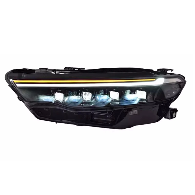 1 Pair LED Headlights Assembly for Honda Integra 22-23 modified Lens Daytime running light Turn signal Car Accessories