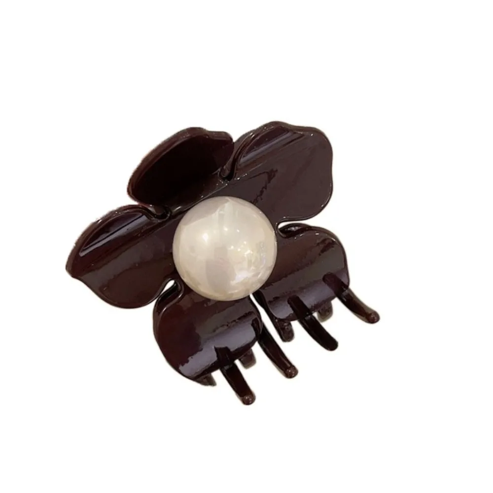 

Hairpin Flower Hair Claw Geometry Plastic Hair Crab Clip Ponytail Holder Korean Style Headwear Plastic Shark Clip Vacation