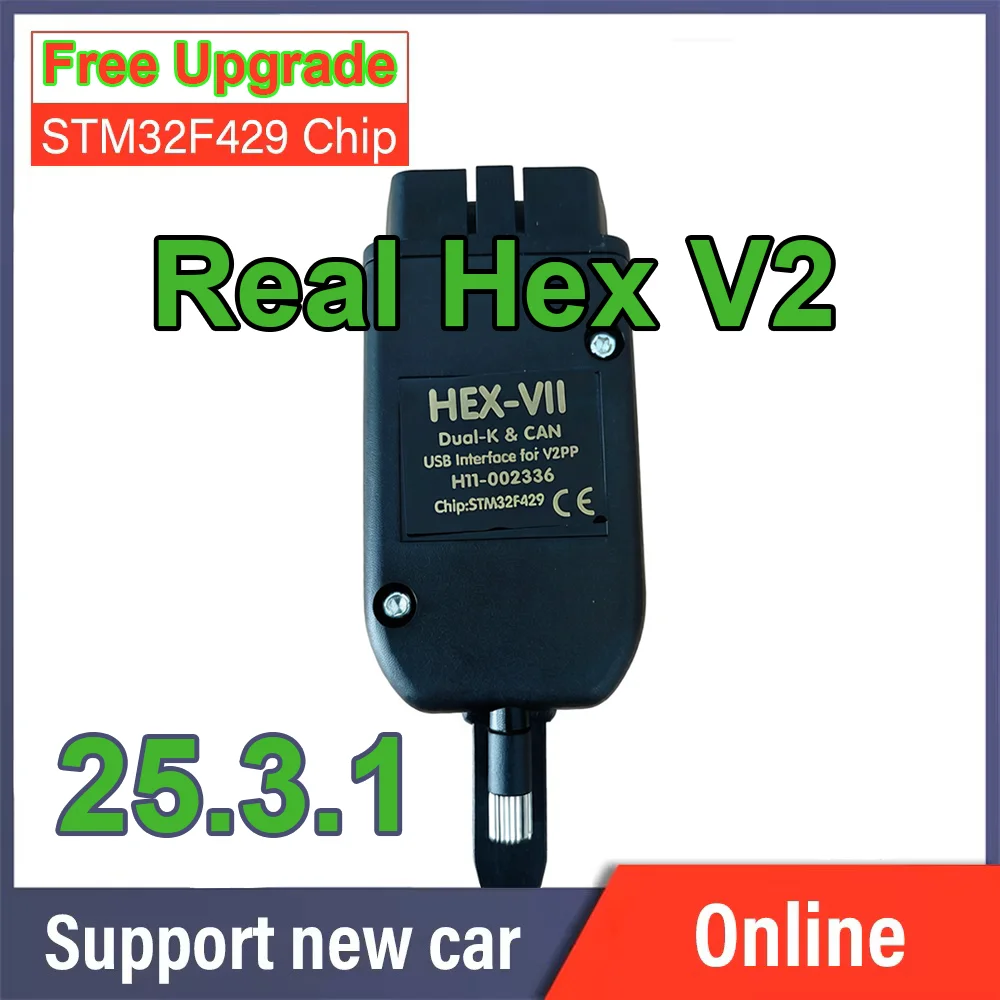 Interfejs VCDs VAG COM 26.3.0 2026, aktualizacja VCDscan Hex V2, wielojęzyczna wersja, narzędzia diagnostyczne do samochodów VCDs Hex-V2, skaner VAG.