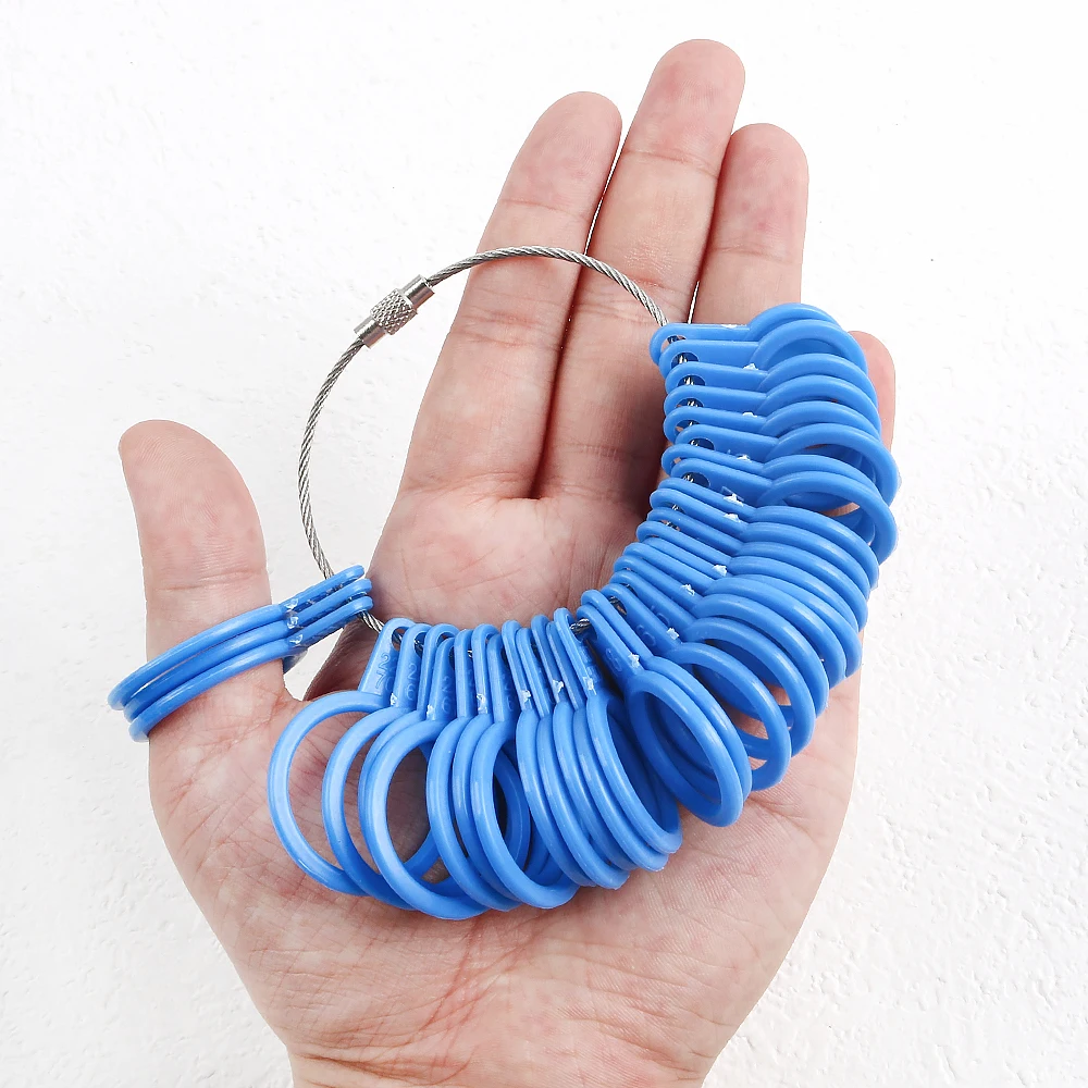 

1-33 1pcs Jewelry Tools Ring Size Mandrel Stick Finger Gauge Ring Sizer Measuring Jewelry Tool Set Ring Size