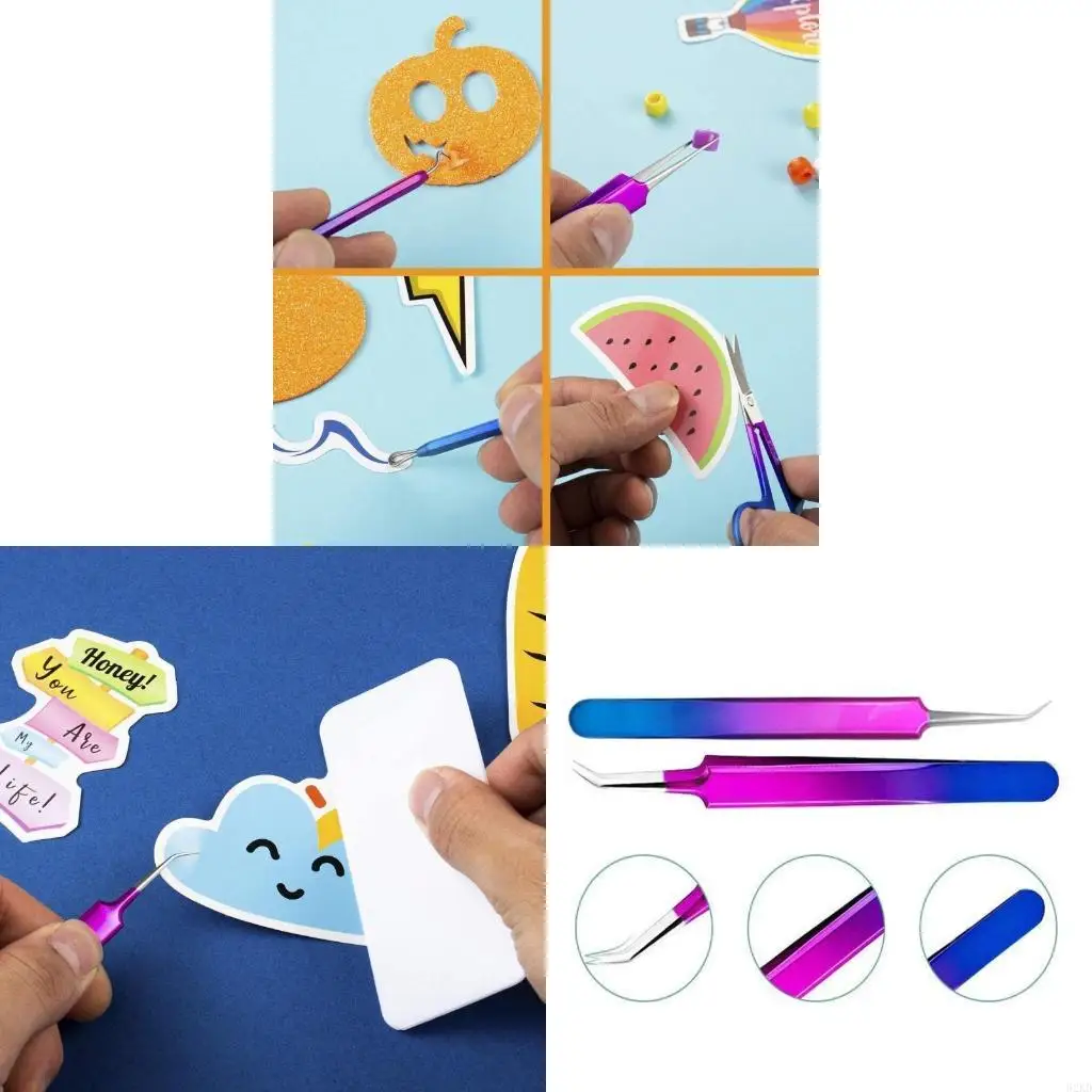 62KD Vinyl Weeding Tools with Storage Box 3Pcs/set DIY Accessories Handmade Tool for Vinyl Tool Supplies
