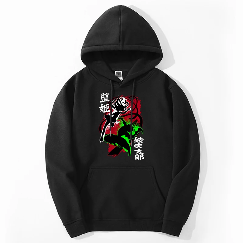 

Demon Slayer Anime Hoodies Sweatshirts Men Tanjirou Manga Kimetsu No Yaiba Hoody Hip Hop Loose Casual Sportswear Pullover