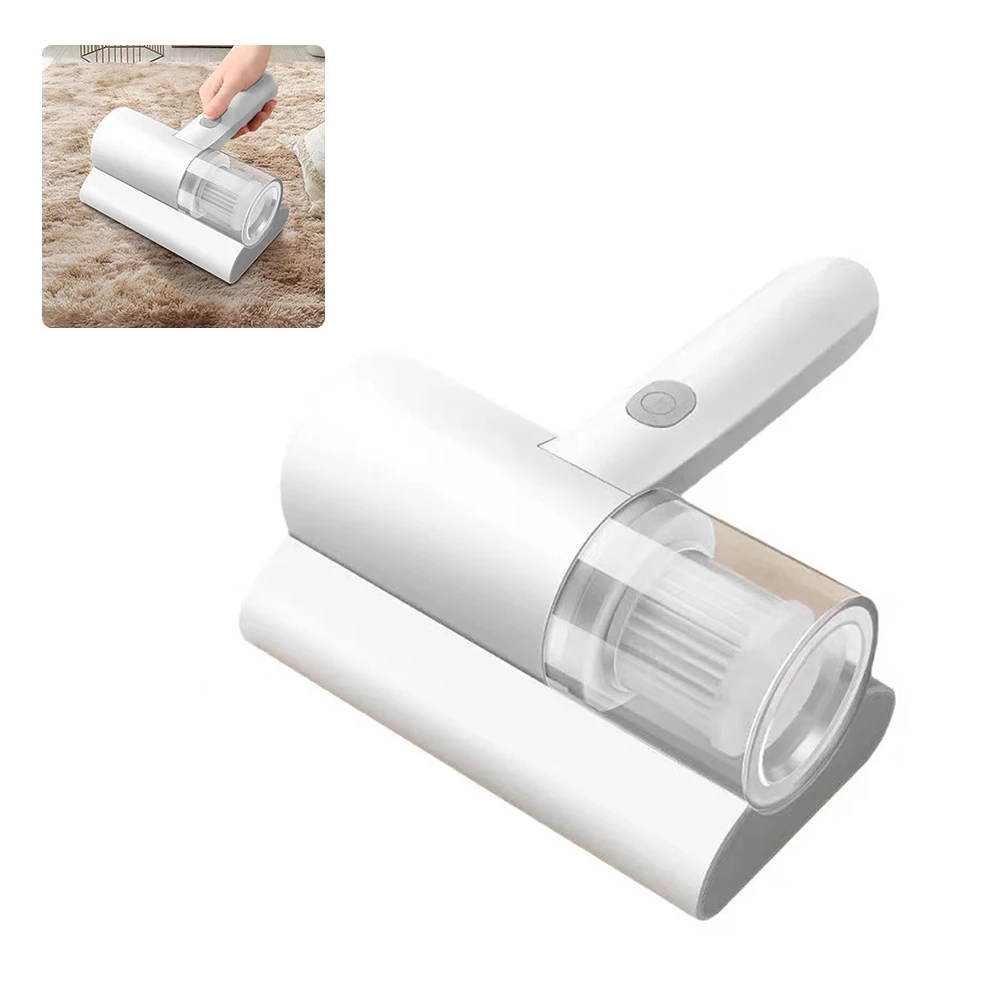 

1200 MAH Cordless Vacuum Cleaner 10 KPa Powerful Suction Mattress Vacuum Cleaner Built-in Battery Handheld Cordless UV Vacuum