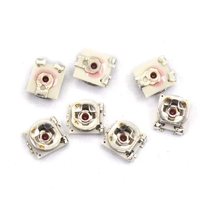 20개 3*3 트리머 저항 전위차계 트림포트 SMD 3X3 조절 가능 가변 저항기 100 500 1K 2K 5K 10K 20K 50K 100K 1M 옴