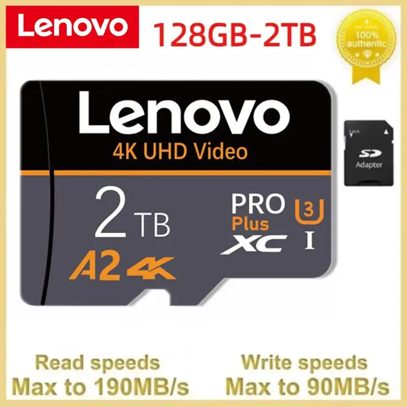 

Lenovo флэш-карта памяти Micro TF U3 V60, 512 ГБ, 256 ГБ, 128 ГБ