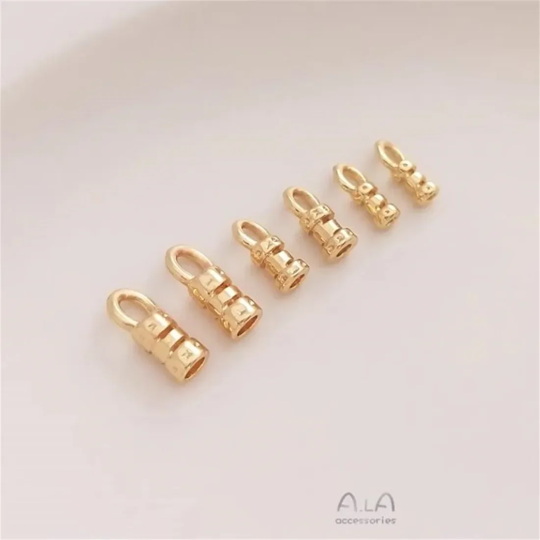 

Универсальный зажим, 14-каратное золото, пряжка-цепочка, кожаная веревка, стальная проволока, пряжка для сумки, сделай сам, ювелирные аксессуары ручной работы