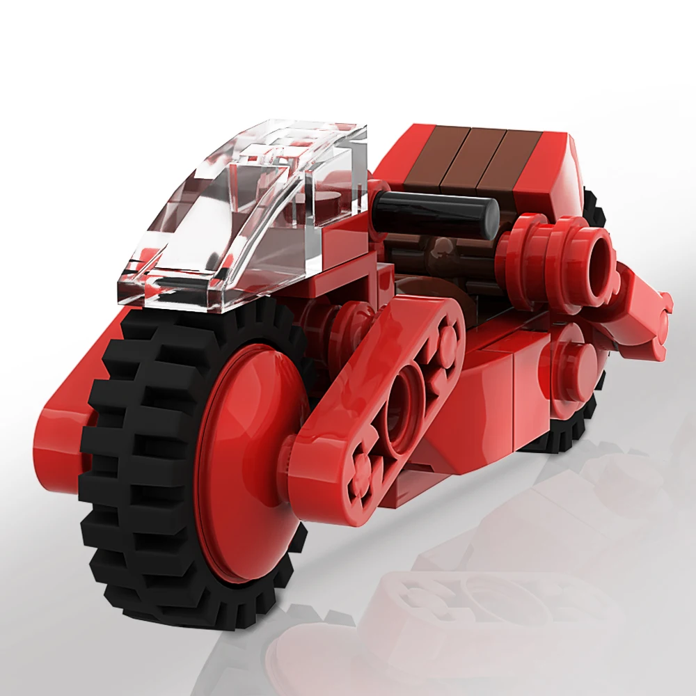 MOC-Electronic World Warfare Bricks, Carro De Corrida Clássico, Supercar Velocidade, Modelo De Bloco De Construção, Brinquedo Infantil, Presente De Aniversário