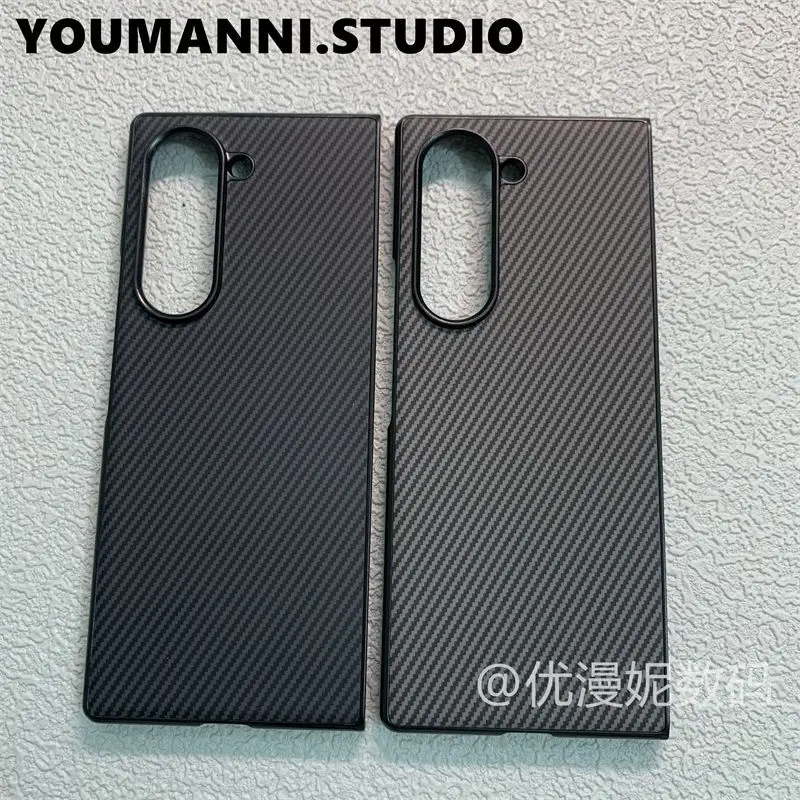 For Samsung Galaxy Z Fold 7 6 Case Simple Kevlar Texture Magnetic Suction Skin-friendly Anti-drop Cover Samsung Galaxy Z Fold7 6