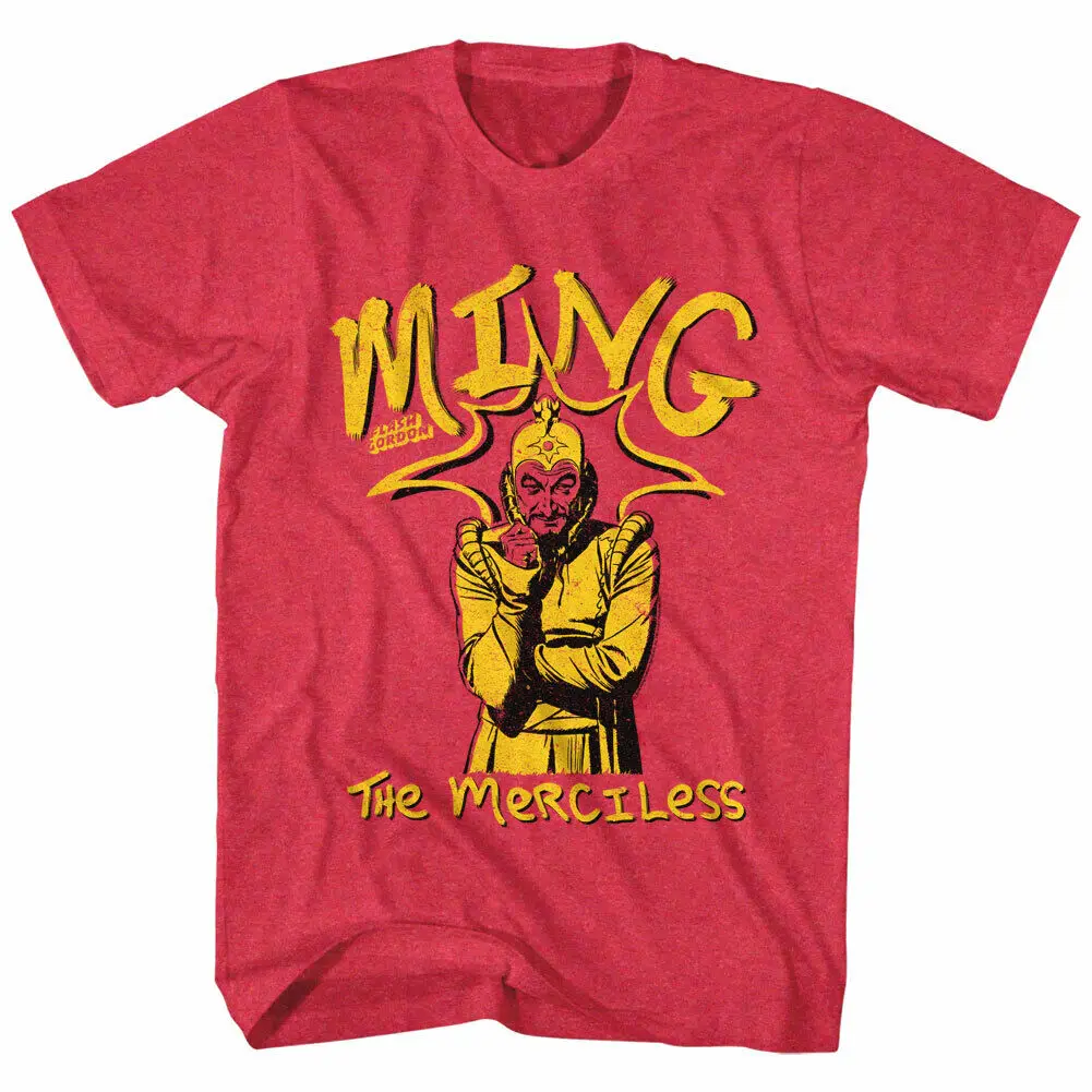 Flash Gordon Ming the Merciless Men's T Shirt Caped Evil Villain Vintage Comic