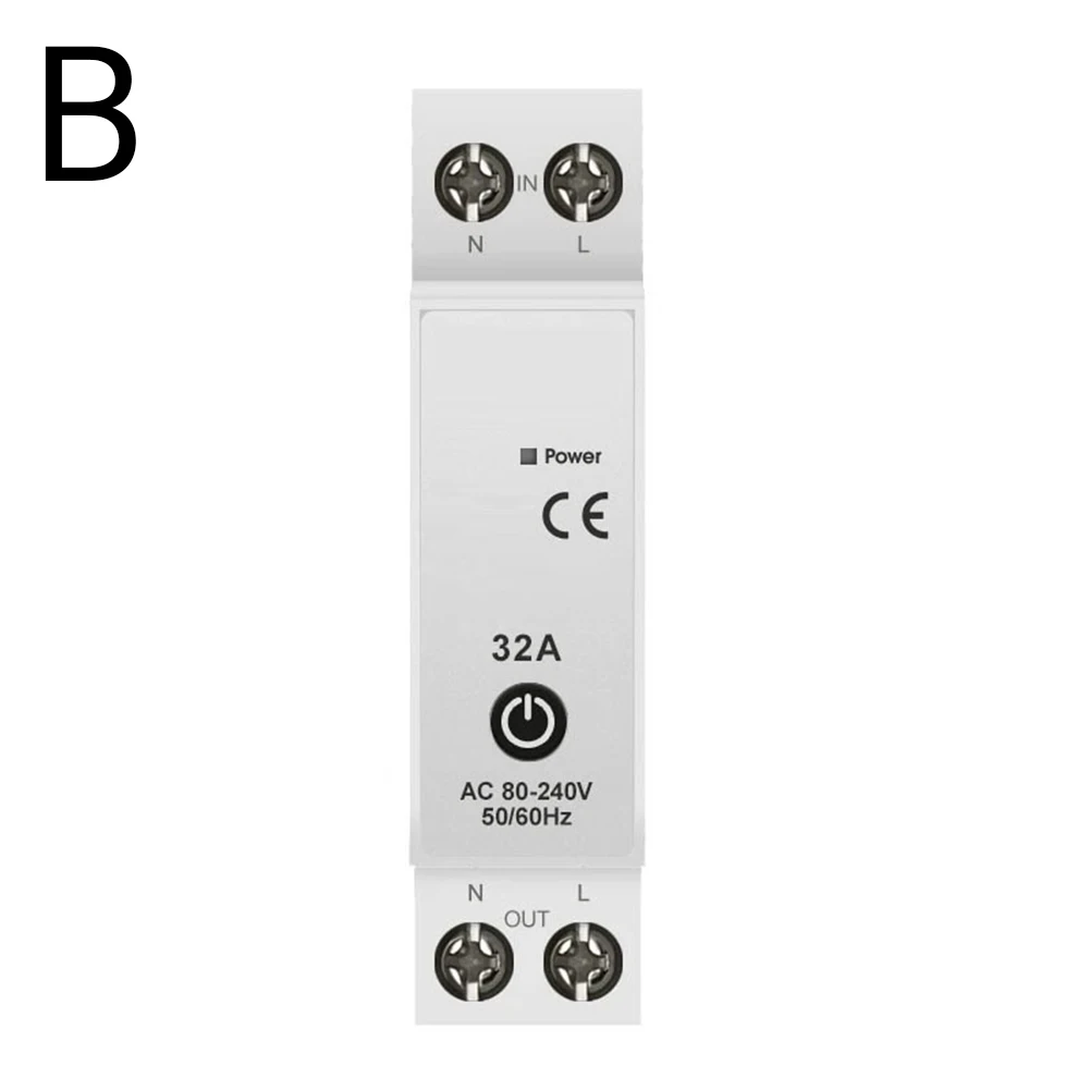 Digital Timer 80*80*20 Mm Remote Control Switch Flexible Control Overcurrent Protection Overvoltage Protection