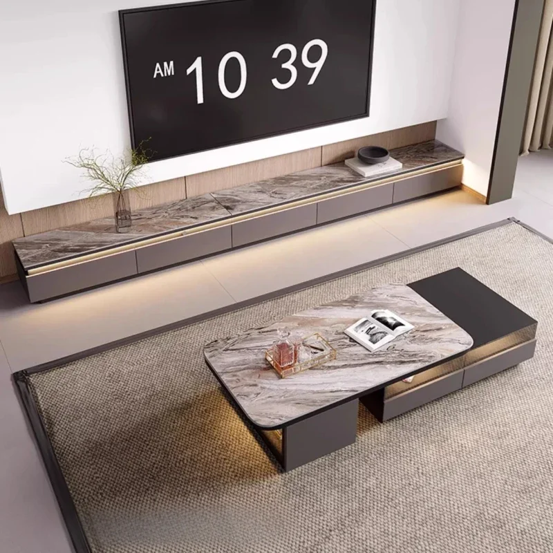 

Modern Display Luxury Shelf Tv Table Drawers Designer Storage Suporte Para Tv Replica Furniture Mobile Living Room Tv Stands