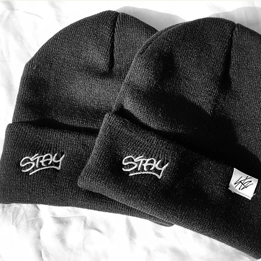 Knitted hats produced by Bang Chan for the Fangcan Second Tour Concert Knitted SKZ