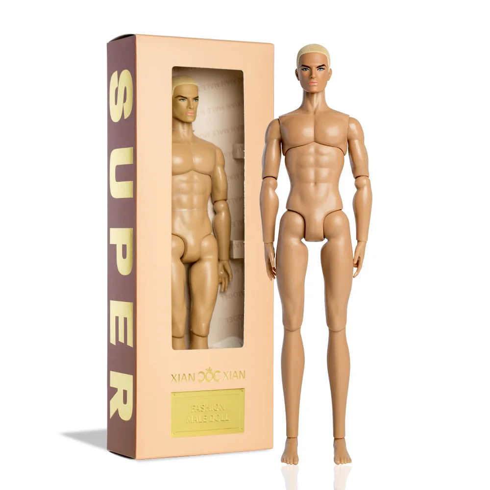 32cm Male Supermodel Fashion Doll David 12 Joint Movable Body DollHouse DIY Dress Up Toys Outfit Party Creative Collector Gifts