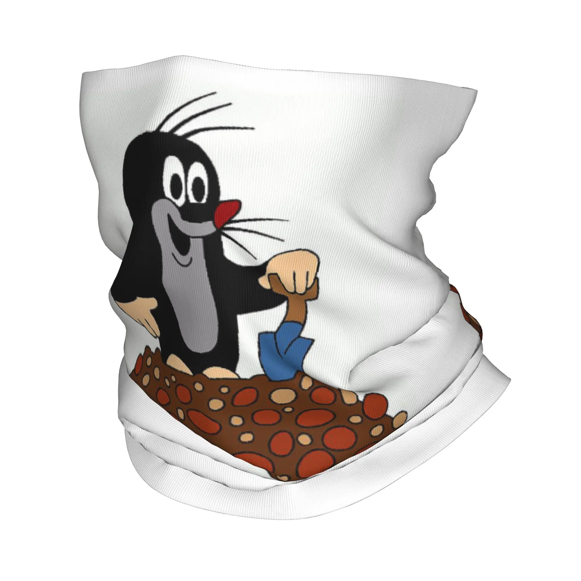 

Cute krtek Mole Bandana Neck Gaiter Printed Face Scarf Multifunction Face Mask Outdoor Sports For Men Women Adult