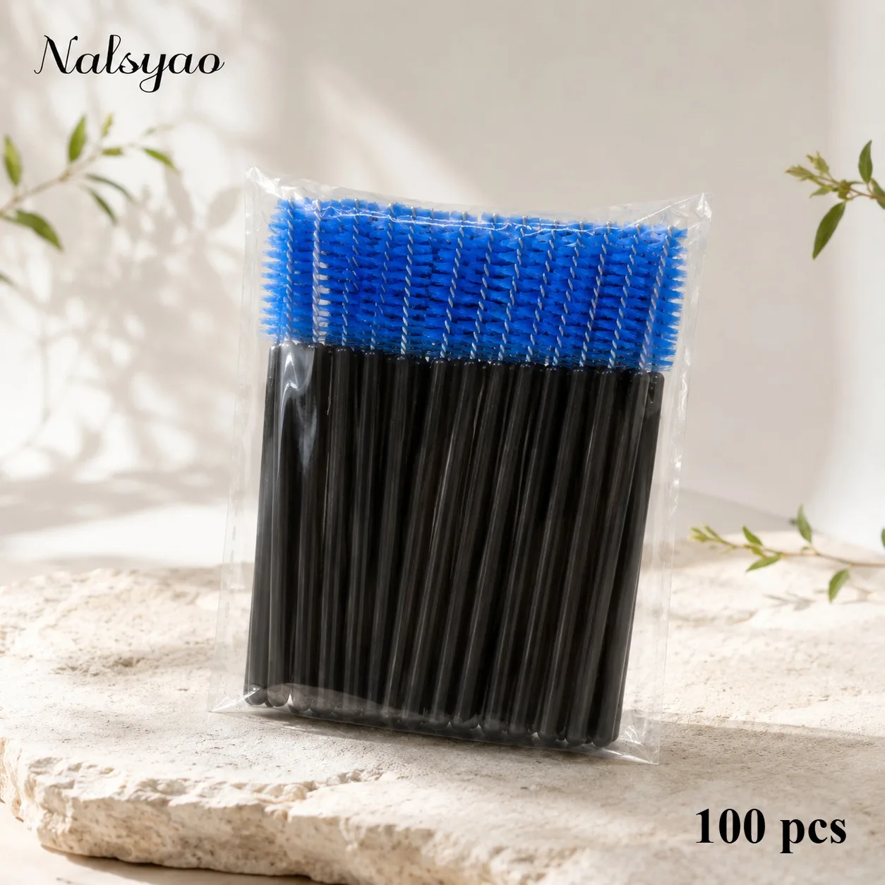 NEUE 50Pcs Make-Up Wimpern Pinsel Einweg Kristall Augenbraue pinsel Diamant Griff Mascara Zauberstab Applikator Wimpern Verlängerung Werkzeuge