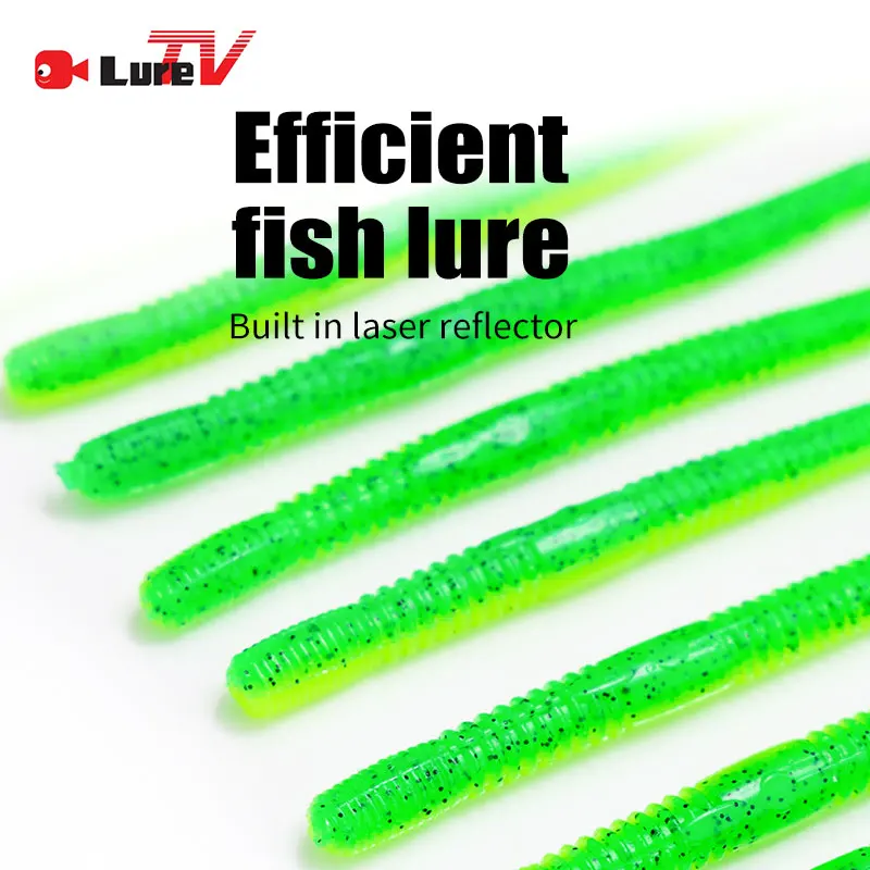 Luya noodle bug soft bait black hole senko slow sinking water float falling lead-free bread bug sea bass inverted fishing false