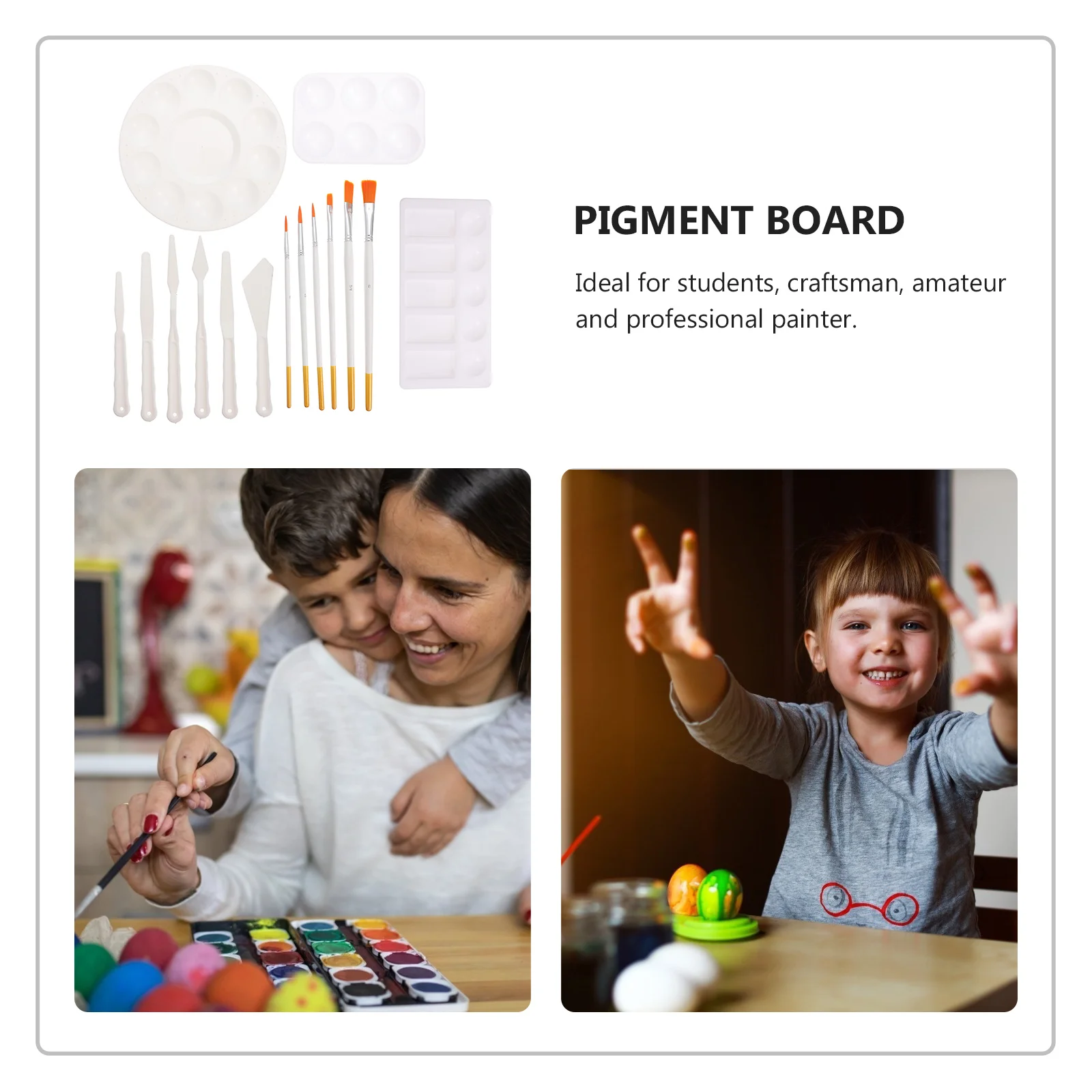 

1Set Painting Scrapers DIY Paint Gouache Paint Brush Premium Material Smooth Surface Graffiti Tool Portable Oil Painting