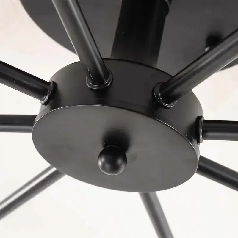 

Лампа в американском стиле, антикварная железная современная ретро люстра для кухни, спальни, подвесные светодиодные светильники