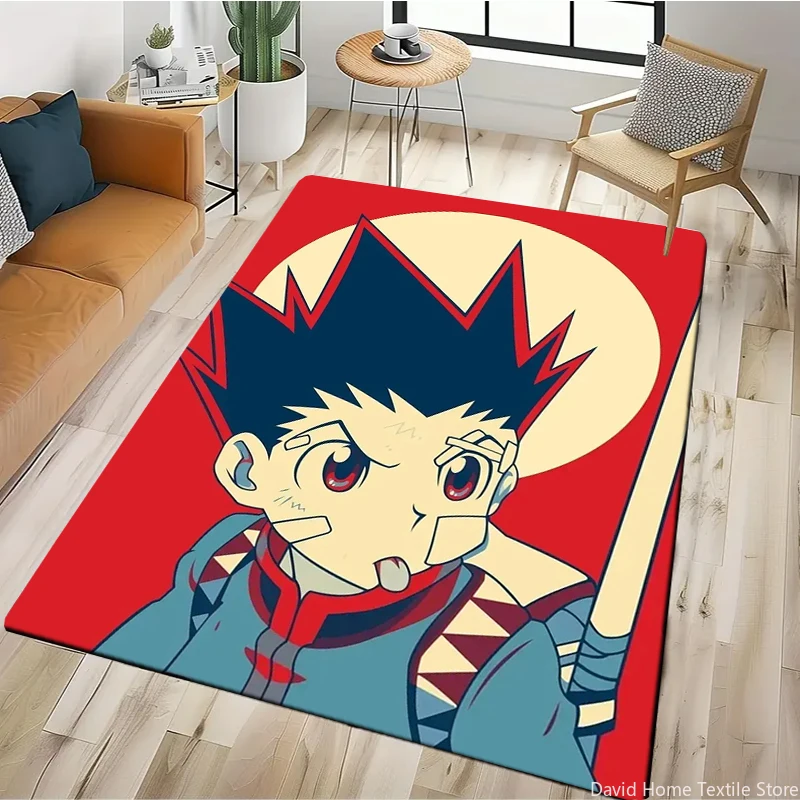 Japonia Anime Hunter-X-Hunter Dywany Antypoślizgowe Dywany do Salonu Mata do Zabawy dla Dzieci Sypialnia Popularny Dywan Sofa Mata Podłogowa Dekoracja