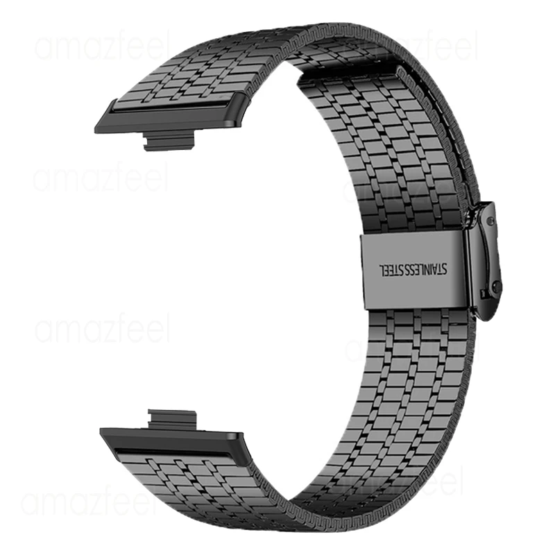 Pasek ze stali nierdzewnej do zegarka Huawei Watch Fit 3 Metalowa bransoletka do zegarka huawei watch fit 3 Pasek do zegarka huaweiwatch fit 3 Opaska na nadgarstek Correa