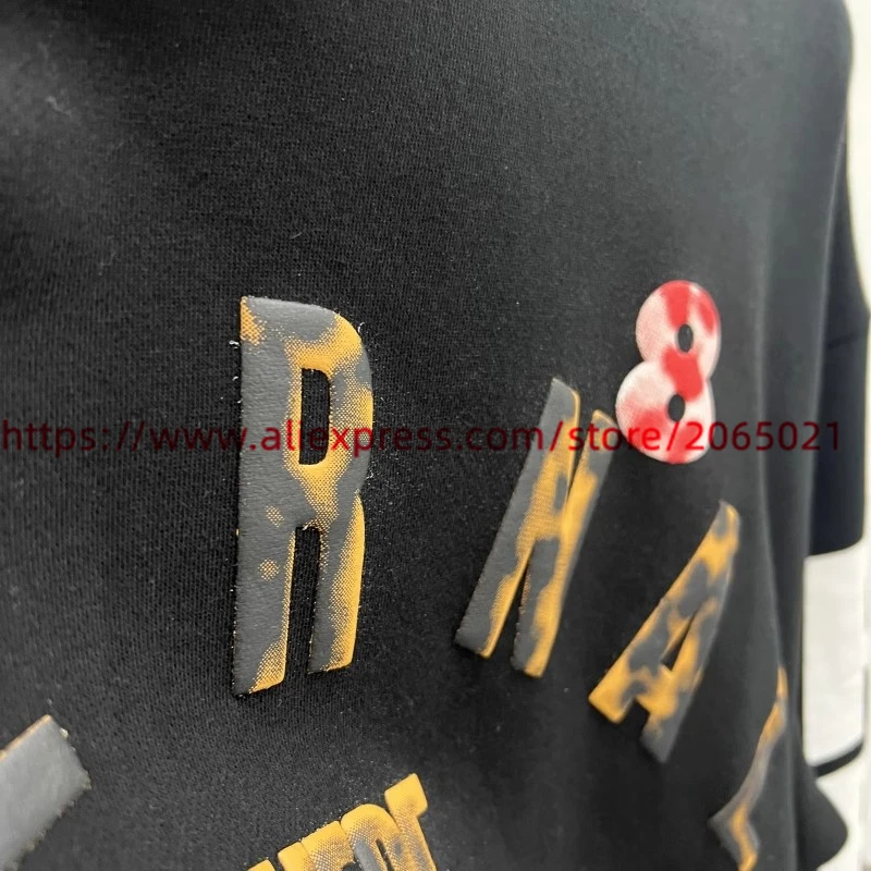 2023fw RRR123 Hoodie Men Women Best Quality Puff Print RRR-123 Logo Pullover