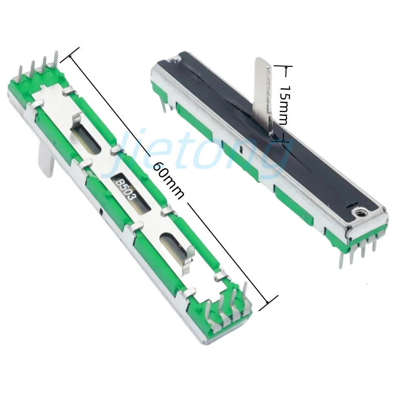 1pc Pioneer DDJ-SB SB2 SB3 WEGO DJ Mixer TEMPO Speed Control Push Knob DCV1034 B50K Slide Potentiometer B503 With Center Click