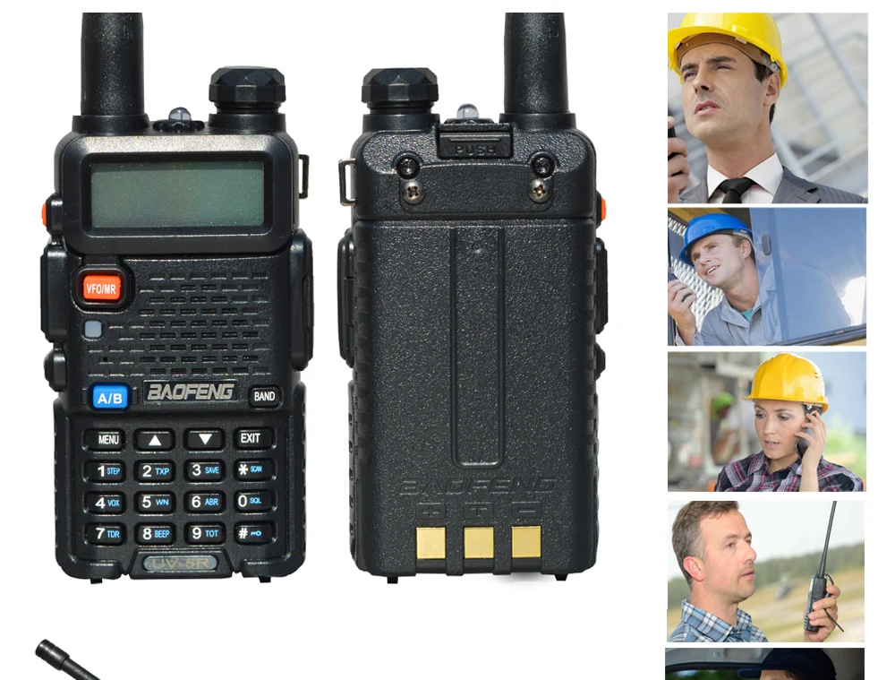 baofeng UV-5R  Wireless set radios  walki communication radio ham Two-way transceiver hunting camping  long range walkie talkie