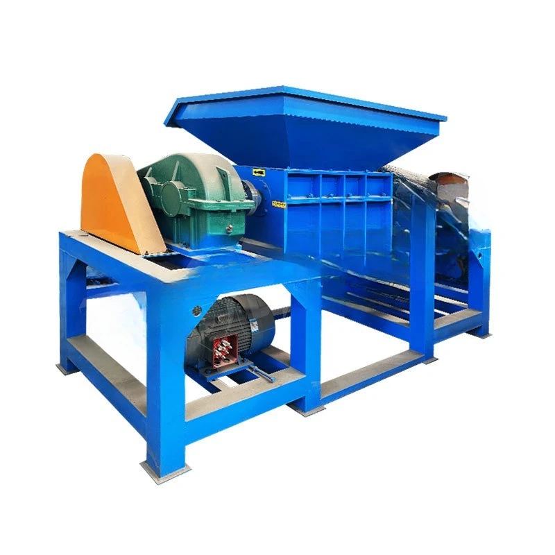 

Metal feed shredder waste, furniture and household appliances, double shaft shredder