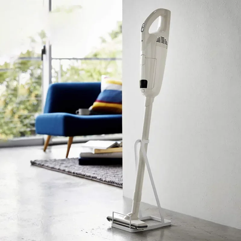 Metal Vacuum Cleaner Bracket Holder Floor Stand Storage Brush Shelf Accessories Ties Bag Hanger Hanging Rack