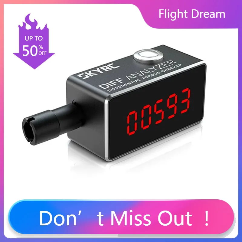 

NYSKYRC DIFF ANALYZER DFC020 Differential Detector Suitable for 1/8 1/10 RC Remote Control Vehicle Differential Testing