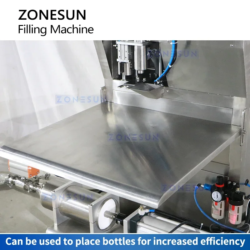 ZONESUN BIB Filler Robinet Bec Poudres Machine De Remplissage Boissons Sac D'eau En Boîte Équipement D'emballage ZS-BIB01