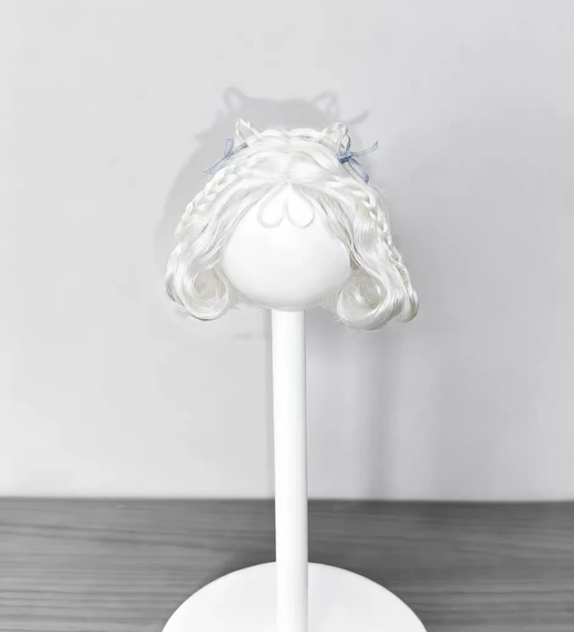 

Волосы для куклы ob11, парик для куклы 14 см, игрушки, аксессуары для кукол, плетеные короткие волосы 1/8, волосы куклы BJD, бесплатная доставка