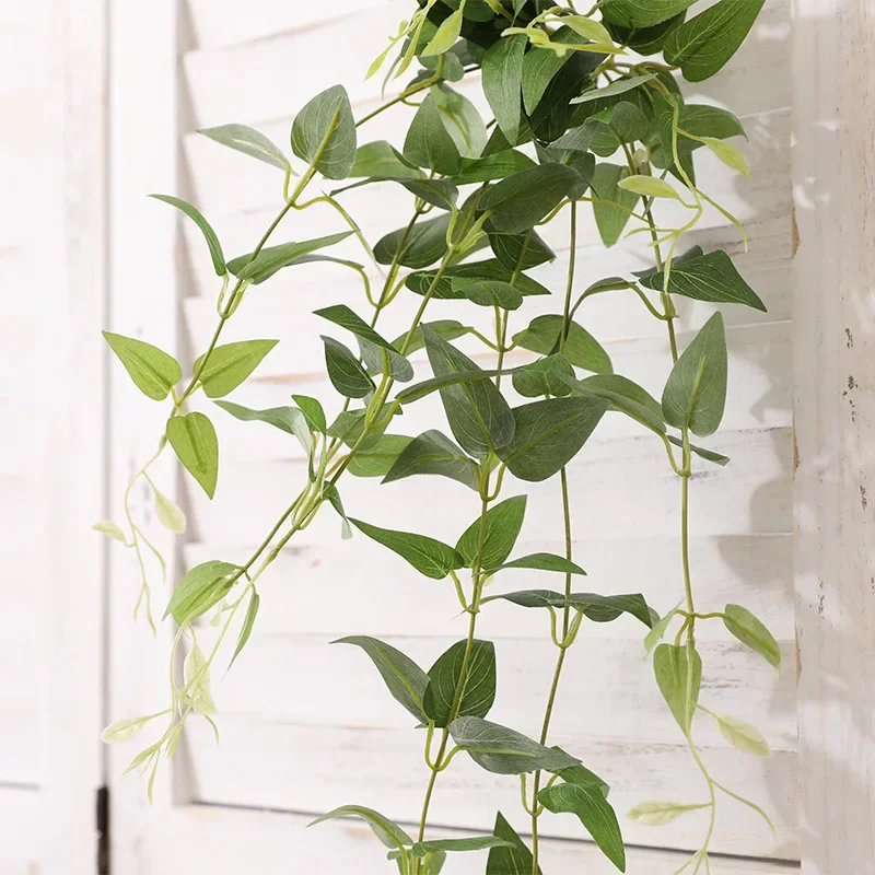 Artificial Honeysuckle Leaf Artificial Clematis Leaf Home Decoration Plant Artificial Flower Wall Hanging Decorative Green Plant