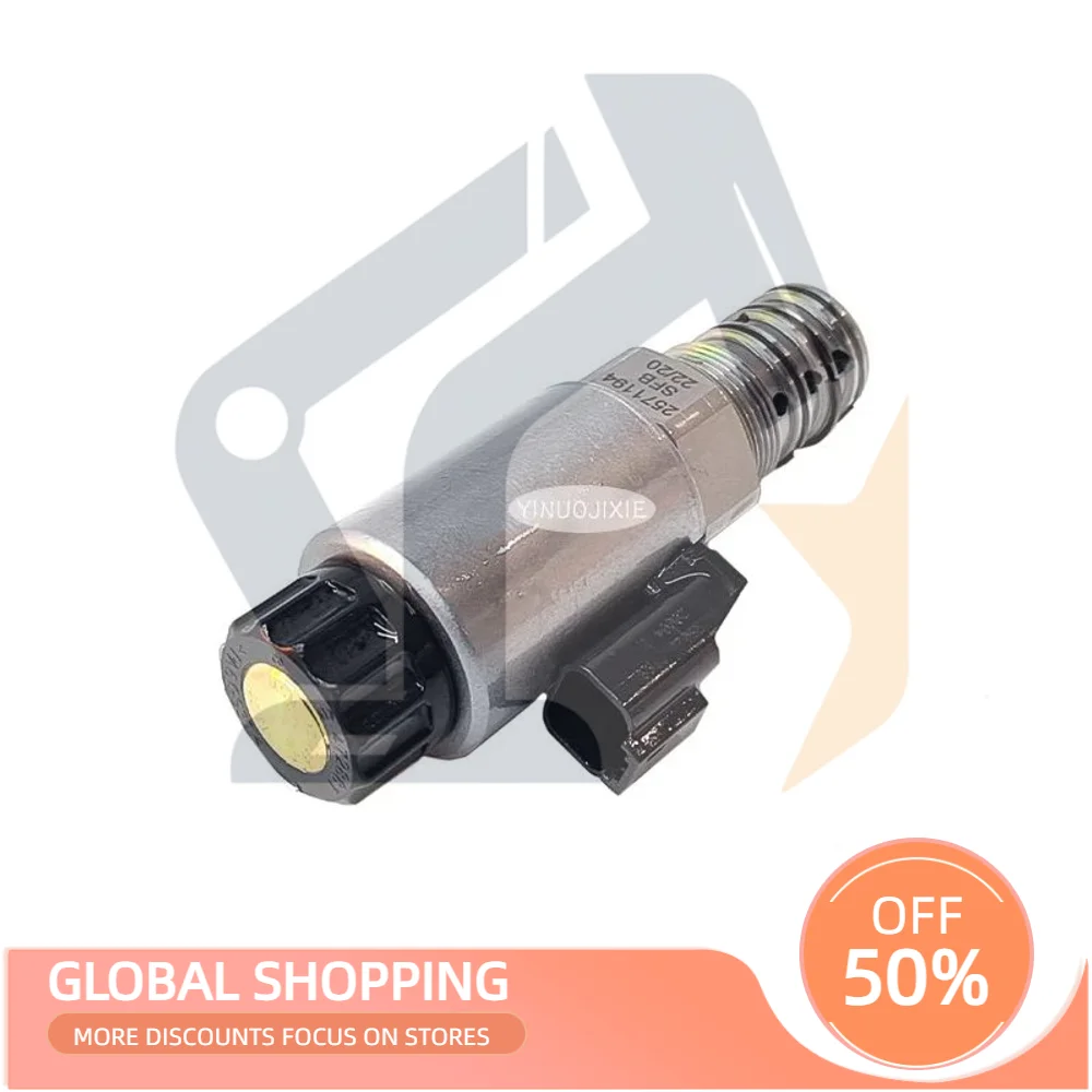 

For Cat E306e Hydraulic Pump Solenoid Valve Pilot Profitstional 12v 257-1194 2571194