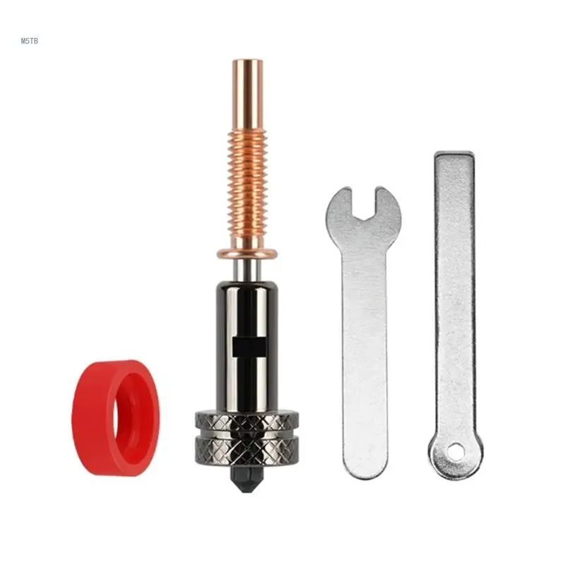 

0.4mm 3D Printers Nozzle For Hardened Steel Tip with TC4 Alloy Tube 0.4mm Nozzle Dropship