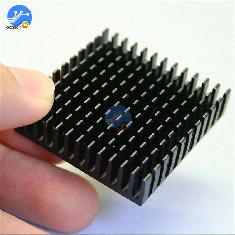 40x40x11 mm Aluminum Heatsink Cooling Cooler for Amplifier Chip IC Transistor Computer LED