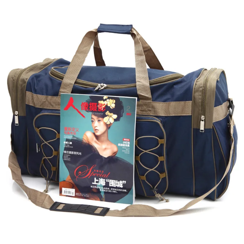 Travel Bag 26 Inch Large Capacity 600D Oxford Cloth Portable Shoulder Moving Bag Luggage Bag