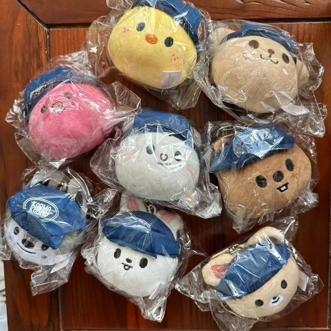 Breloczek Stray Kids SKZOO KARMA Album Dostępny od ręki, kwadratowa zawieszka Can Li Minhao, Lee Know, Hyunjin, Felix w stylu czapki, celebryta