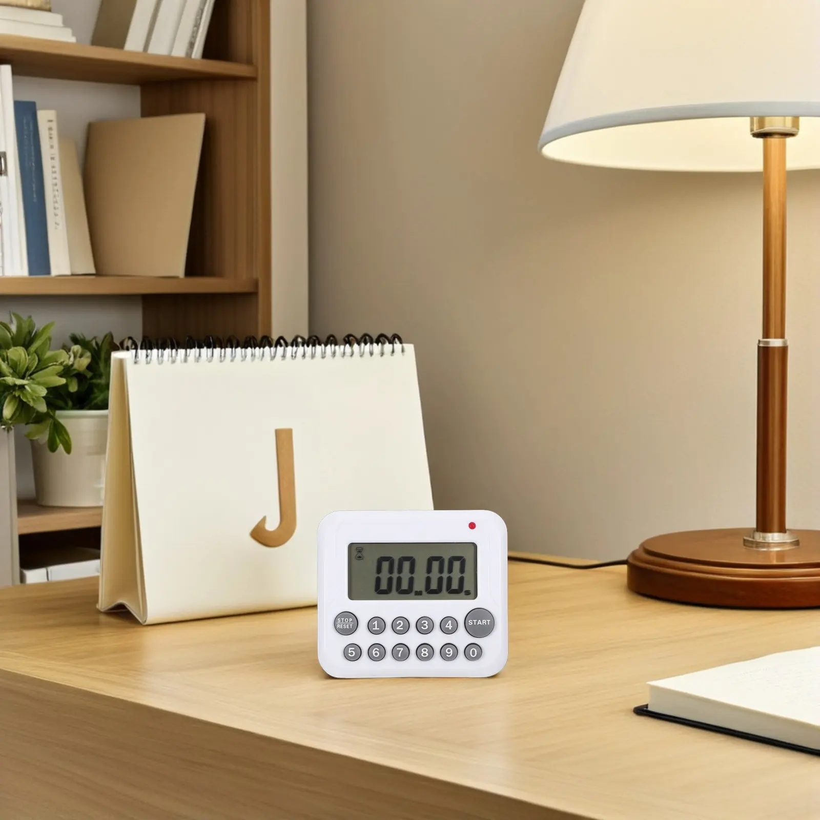 Ultra Thin Digital Kitchen Timer Loud Alarm Large LCD Screen Count Down Up Timer Magnetic Mount Bracket Hanging Hole for Cooking