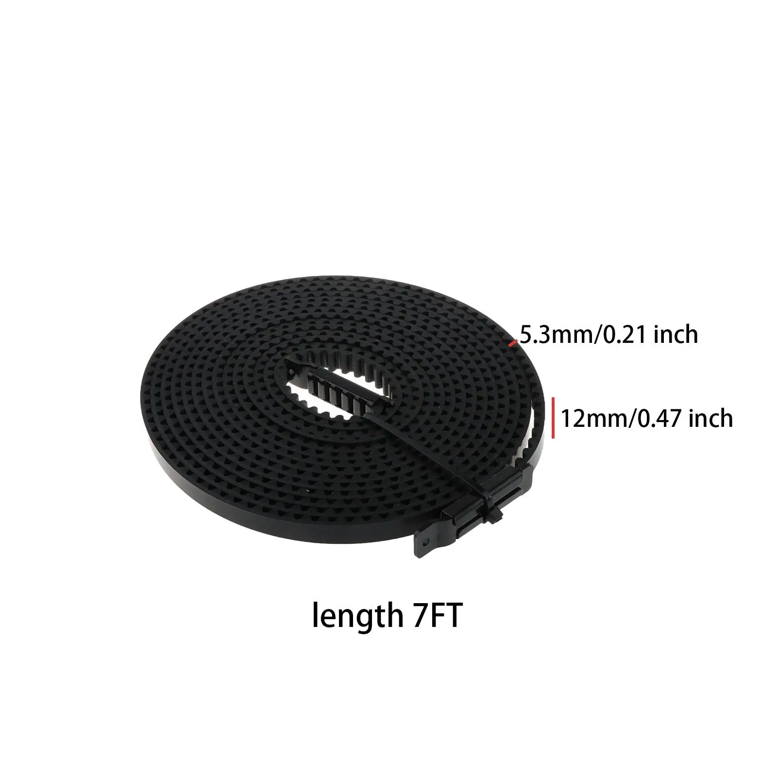 Garage Door Opener Belt,Replace,41A5434 Belt,Rubber,Sturdy,Accessory Black Professional High Performance Practical Drive Belt