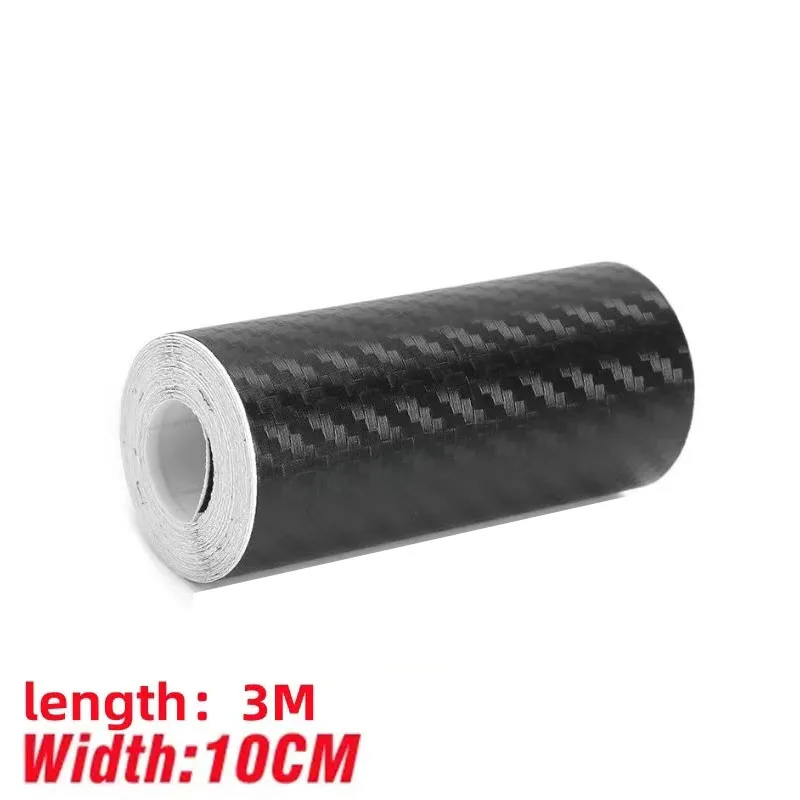 المضادة للخدش عتبة باب السيارة حامي ملصق نانو ألياف الكربون لتقوم بها بنفسك لصق حامي قطاع السيارات الجانب مرآة شريط حماية الفيلم #6