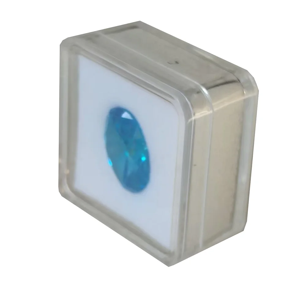 70 Uds. Caja de almacenamiento de joyería de diamantes suelta transparente, cuentas de piedras preciosas, organizador de embalaje de regalo, anillo, pendiente, caja de exhibición de dijes de gemas de perlas