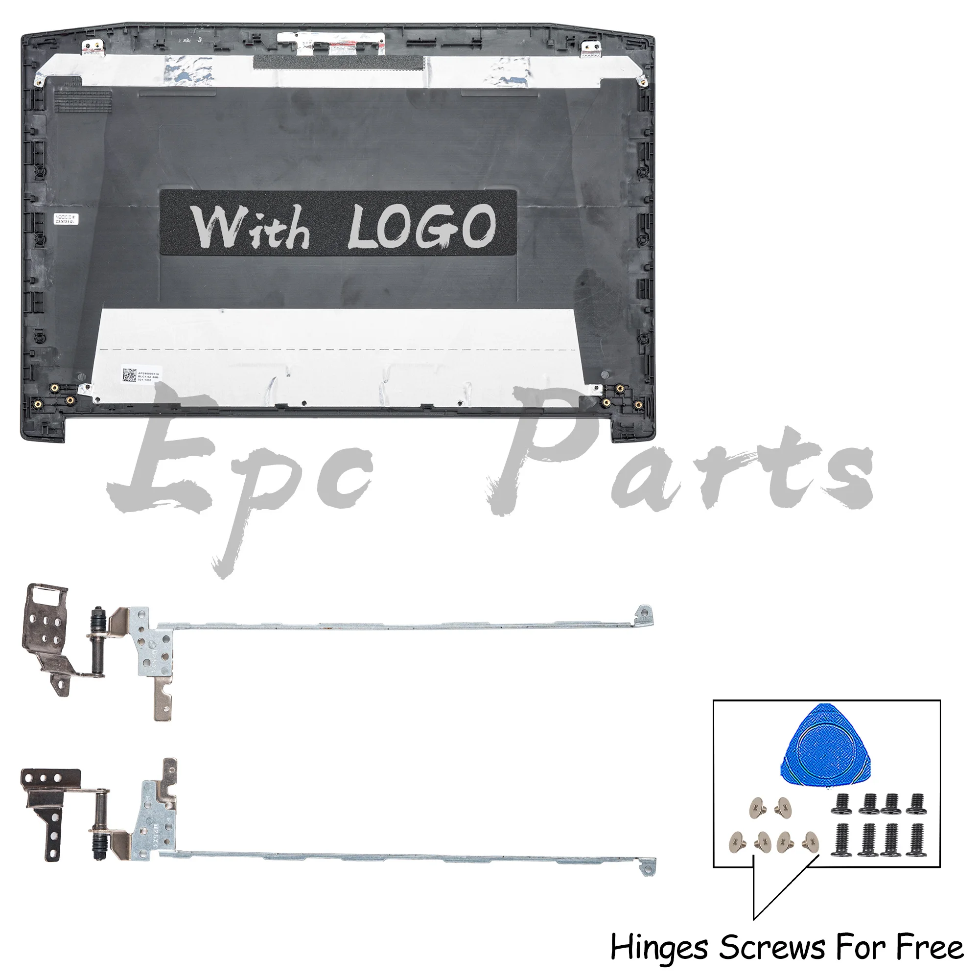 Imagem -06 - Tampa Traseira do Lcd para Nitro Reparo das Dobradiças da Moldura Peças Epc An51542 An51552 N17c1 An515-41 An515-51 An515-51 53 Ap290000110 15 Polegada