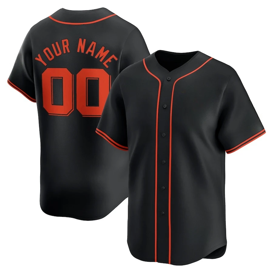 Wholesale Stitched San Francisco Baseball Jersey Willy Adames Yastrzemski Black Softball Wear